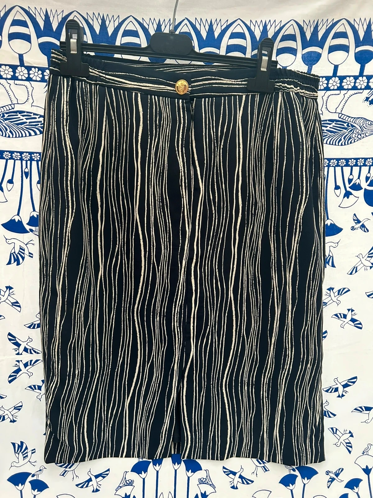 Conjunto 44/2XL Gérard Pasquier feminino em bom estado azul e branco – photo 6